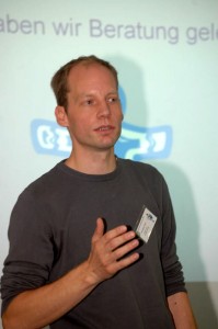 Andreas Plotz, Referent der Diözesanleitung, stellte das neue Projekt "Beratung und Begleitung" vor.