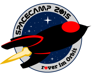 Rovercamp 2015 Spacecamp Aufnaeher