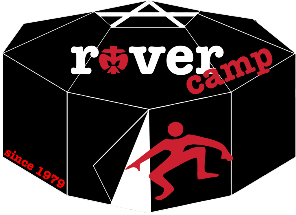 rovercamp logo (since 1979)