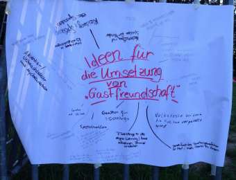 Workshop Gastfreundschaft Rovercamp 2015